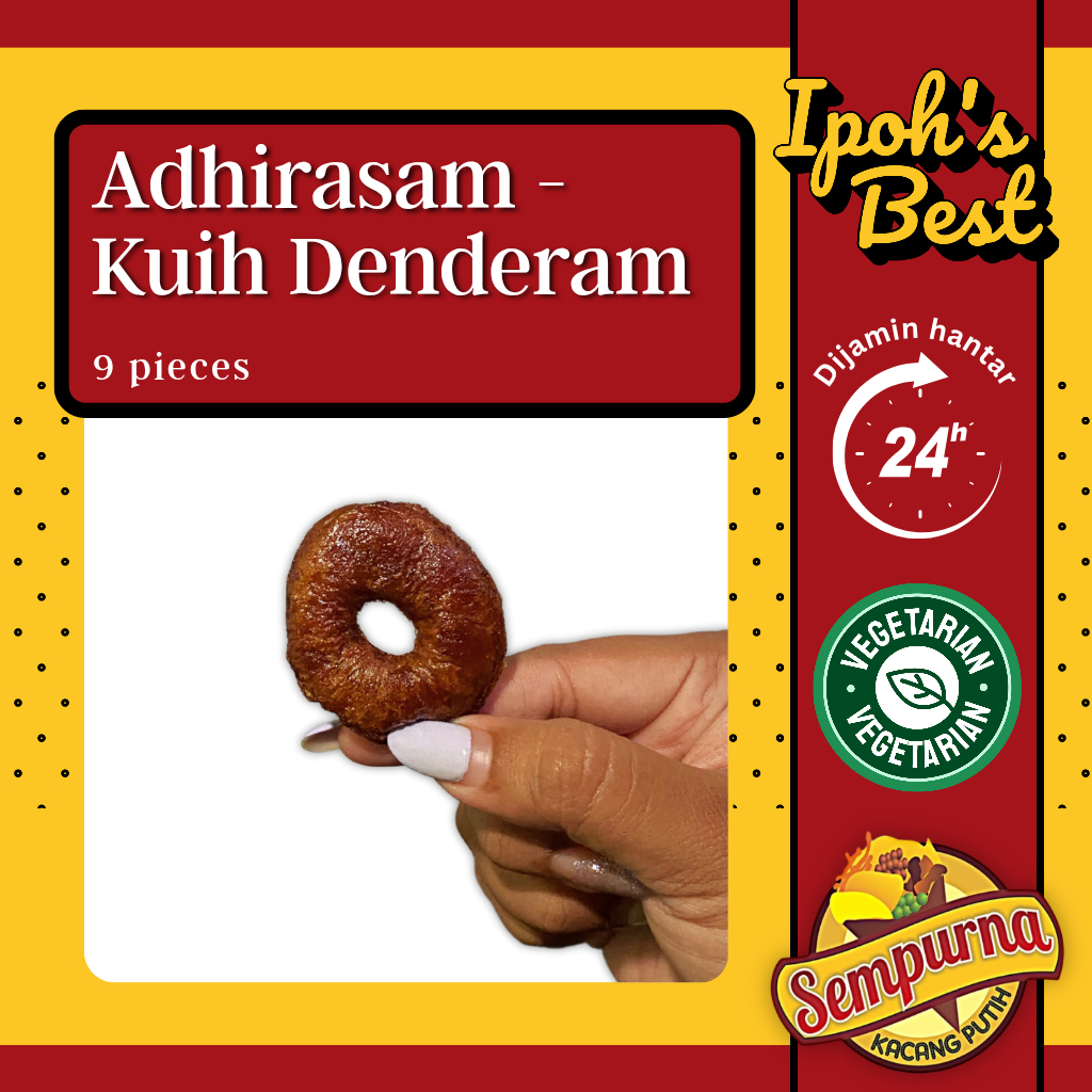 Sempurna Ipoh Buntong (ATHIRASAM/KUIH DENDERAM) Snek Muruku dan Kacang ...