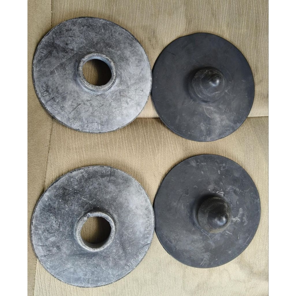 BMW E36 3 SERIES SEDAN COUPE GENUINE REAR UPPER LOWER RUBBER COIL ...