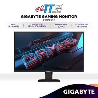 GIGABYTE GS25F2 24.5" FHD IPS Gaming Monitor | 200Hz | AMD FreeSync Premium | HDR Ready | 1ms