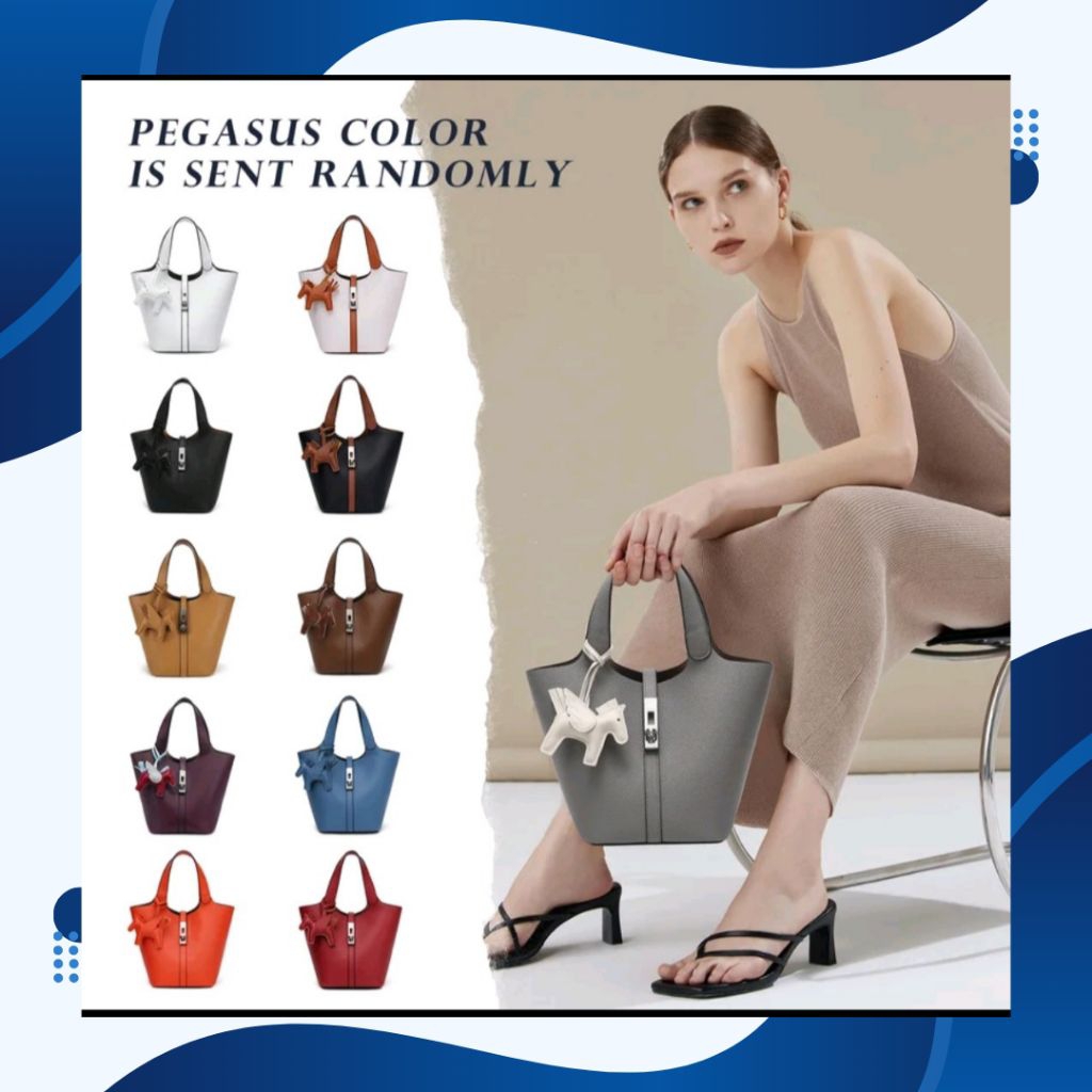 ready stok malaysia viral beg baldi high kualiti leather | Shopee Malaysia