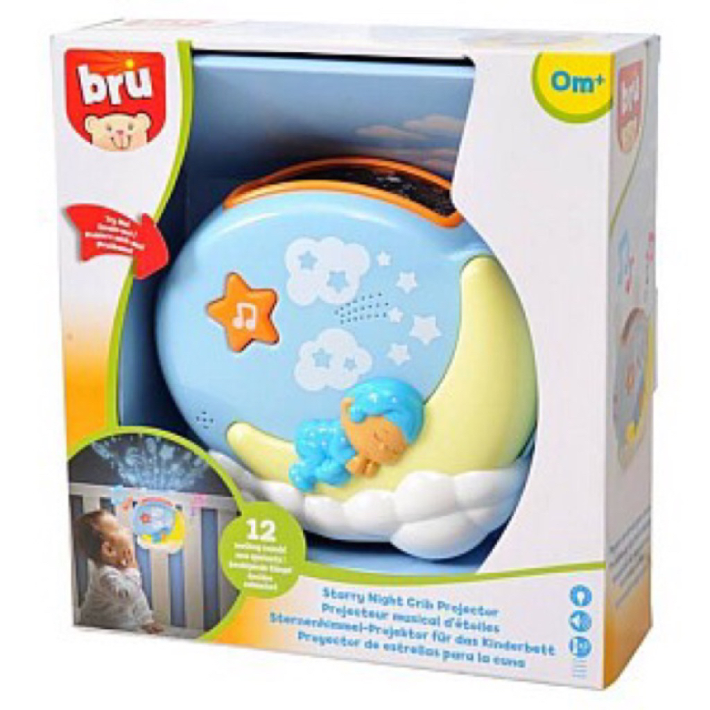 BRU TOYS R US STARRY NIGHT MUSICAL CRIB PROJECTOR BABY (Lullaby ...
