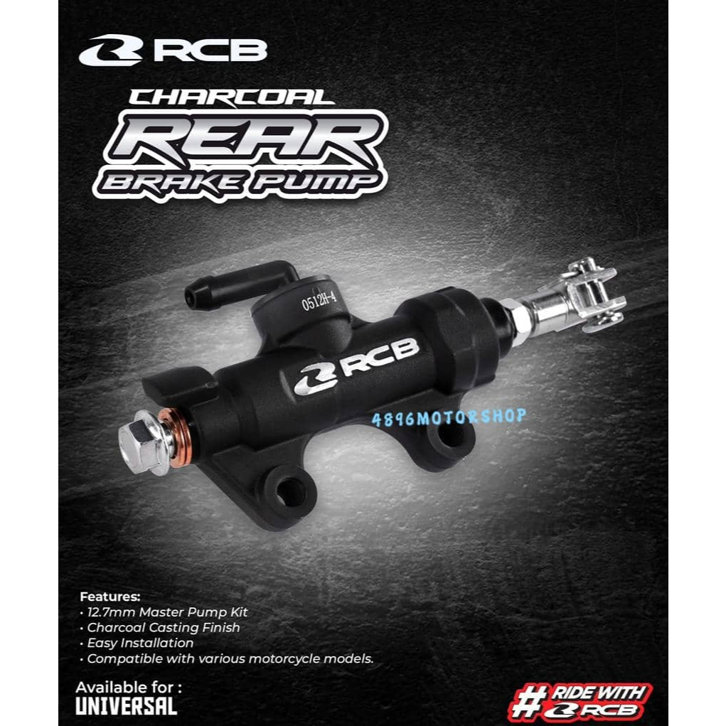 100% ORIGINAL RCB RACING BOY REAR MASTER PUMP BRAKE PUMP Y16 Y15 RS150 ...