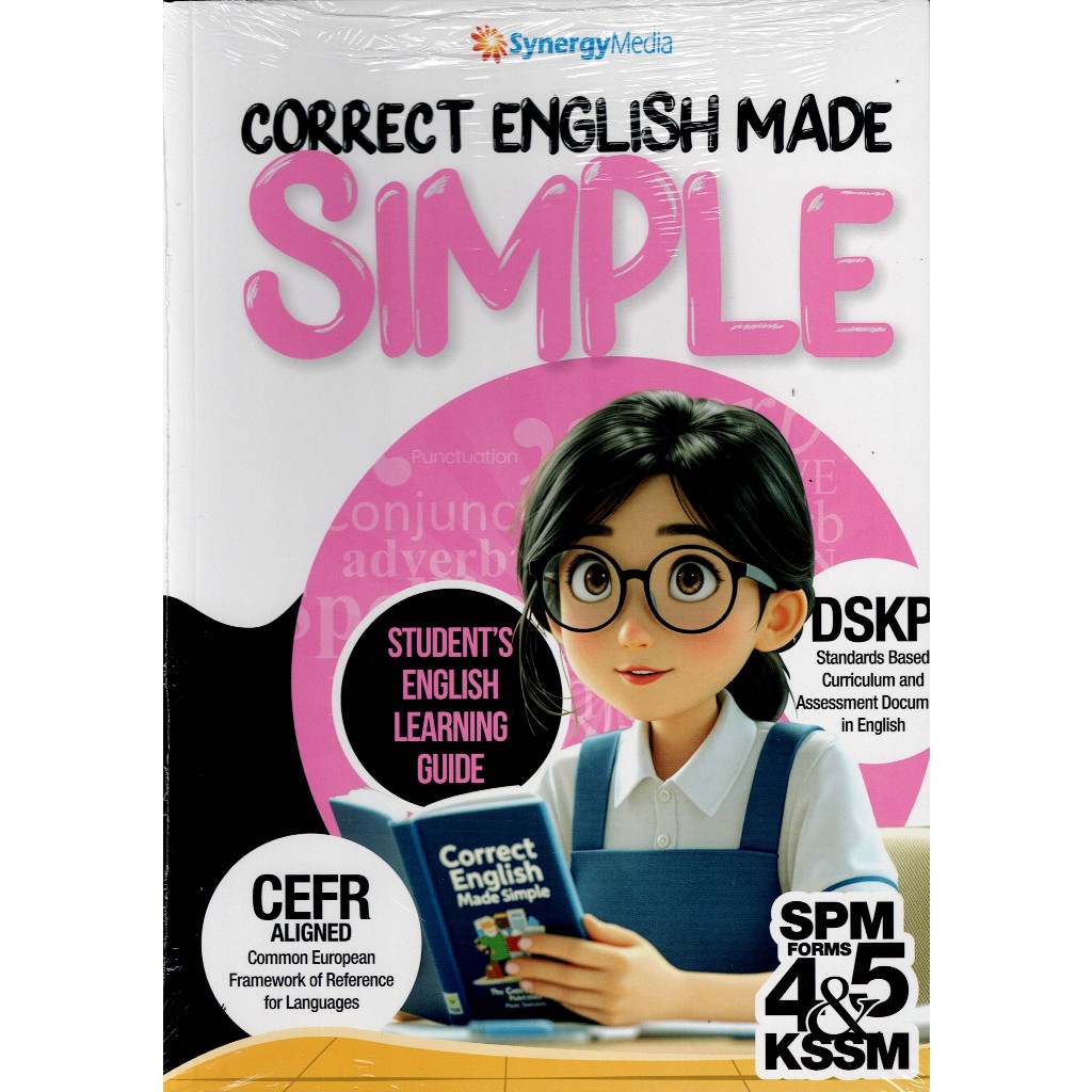 CORRECT EGLISH MADE SIMPLE SPM FORMS 4&5 KSSM CEFR ( 2025 ) | Shopee ...