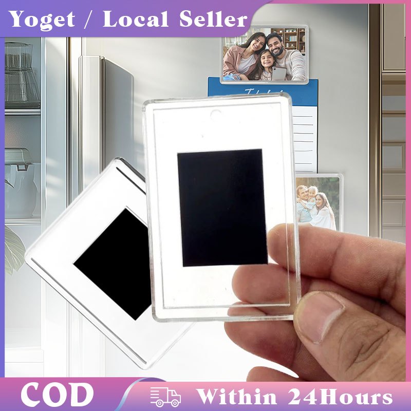 10pcs Acrylic Refrigerator Magnet Picture Frame / DIY Acrylic Fridge ...