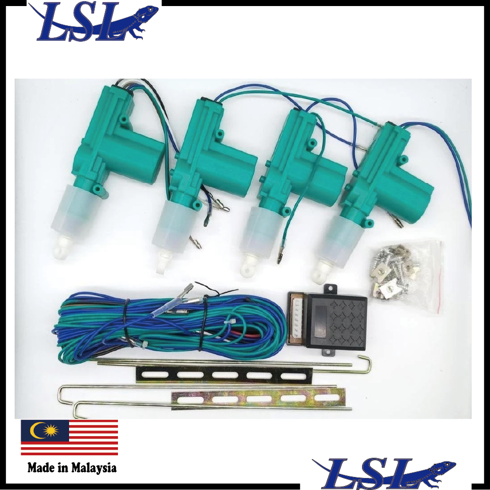 Universal Remote Central Locking System Kit with Trunk Release | 4 Door