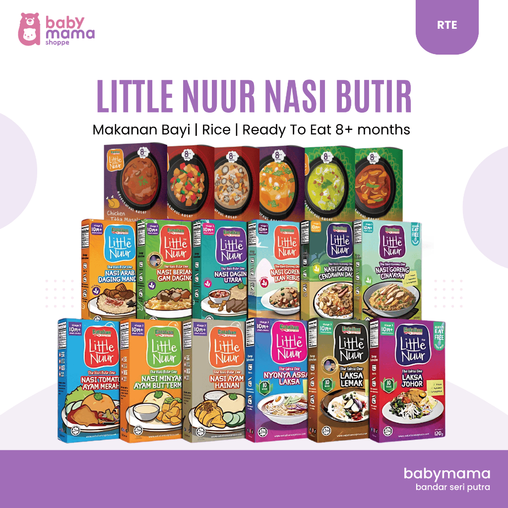 EATALIAN EXPRESS LITTLE NUUR | LUBUK MAKANAN BAYI | BABY FOOD | RTE ...