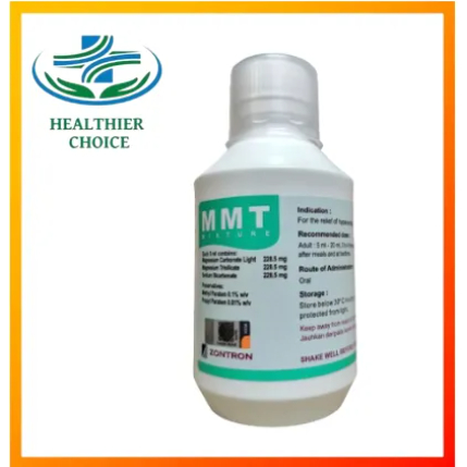 Zontron MMT Mixture 120ml / Magnesium Trisilicate | Shopee Malaysia