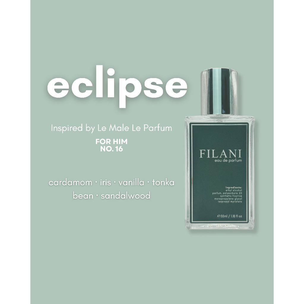 FILANI FRAGRANCE ECLIPSE EDP FOR HIM | Shopee Malaysia