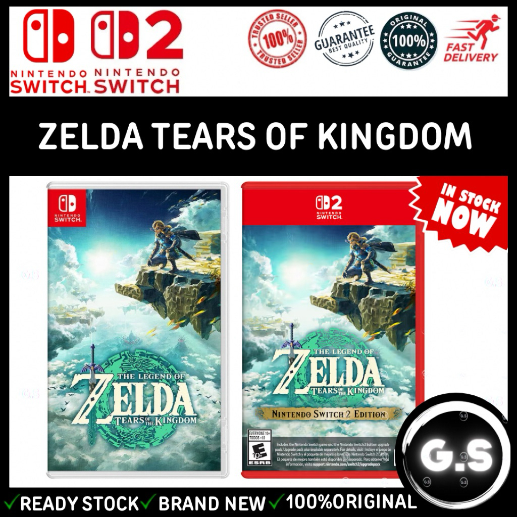 Ready stock) Nintendo Switch The Legend of Zelda™: Tears of the