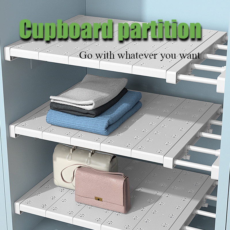 Clothes divider Divider multifunctional shelf Flexible wardrobe ...
