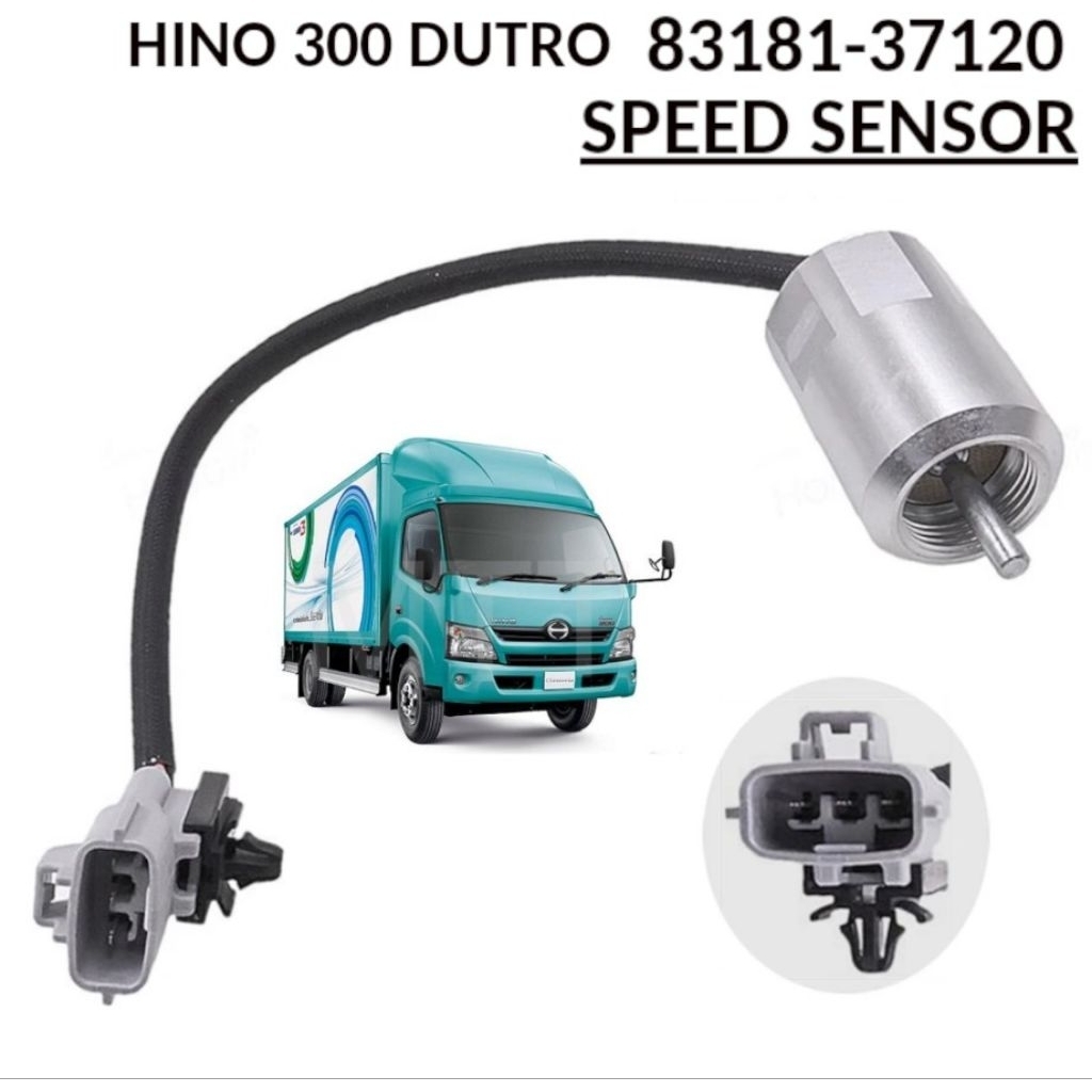 83181-37120 speed sensor hino 300 dutro wu720 meter sensor | Shopee ...