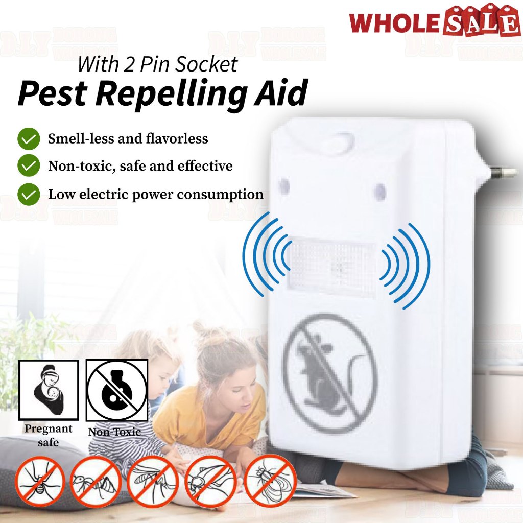 Electronic Pest Repelling Aid Pest Repeller Control Anti Mosquito ...