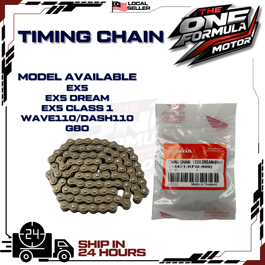 OEM TIMING CHAIN HONDA EX5/DREAM/EX5 CLASS 1/WAVE110/DASH110/GBO ...