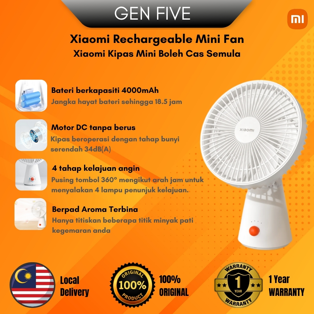 Buy xiaomi mini fan Online With Best Price, Oct 2026 | Shopee Malaysia