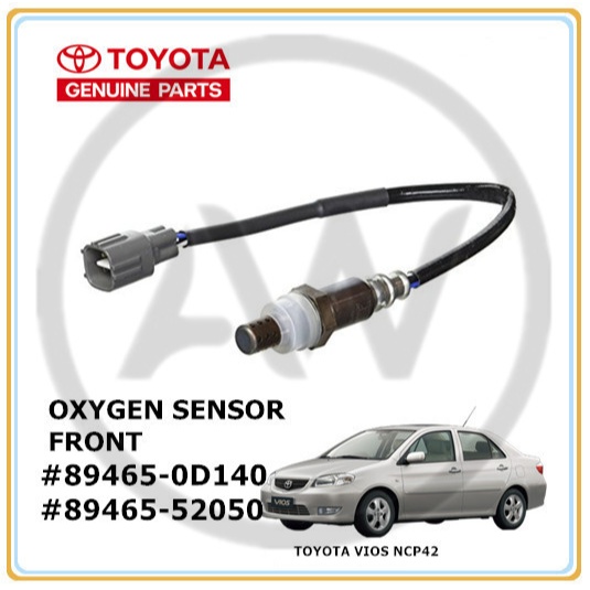 Toyota Vios 1.5 NCP42 2002-2007 Front Rear O2 Oxygen Exhaust Mass ...