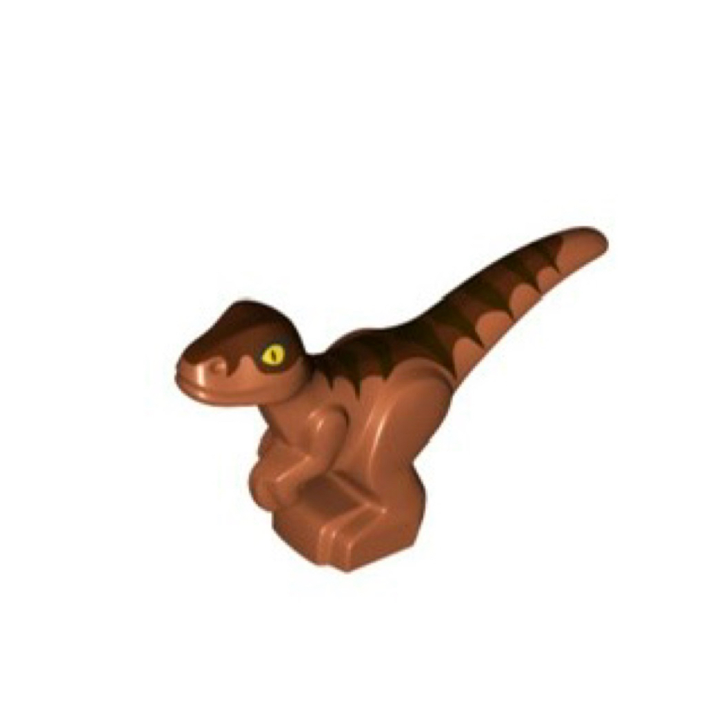 LEGO Baby Raptor with Brown Markings (37829) Lego baby dinosaur ...
