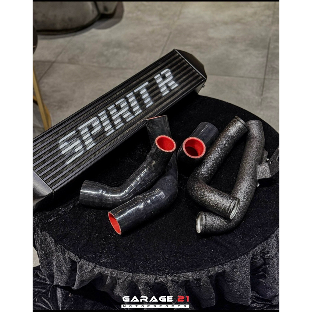 SPIRIT R HONDA CIVIC FC FE 1.5T INTERCOOLER KIT with chargepipe & boost ...
