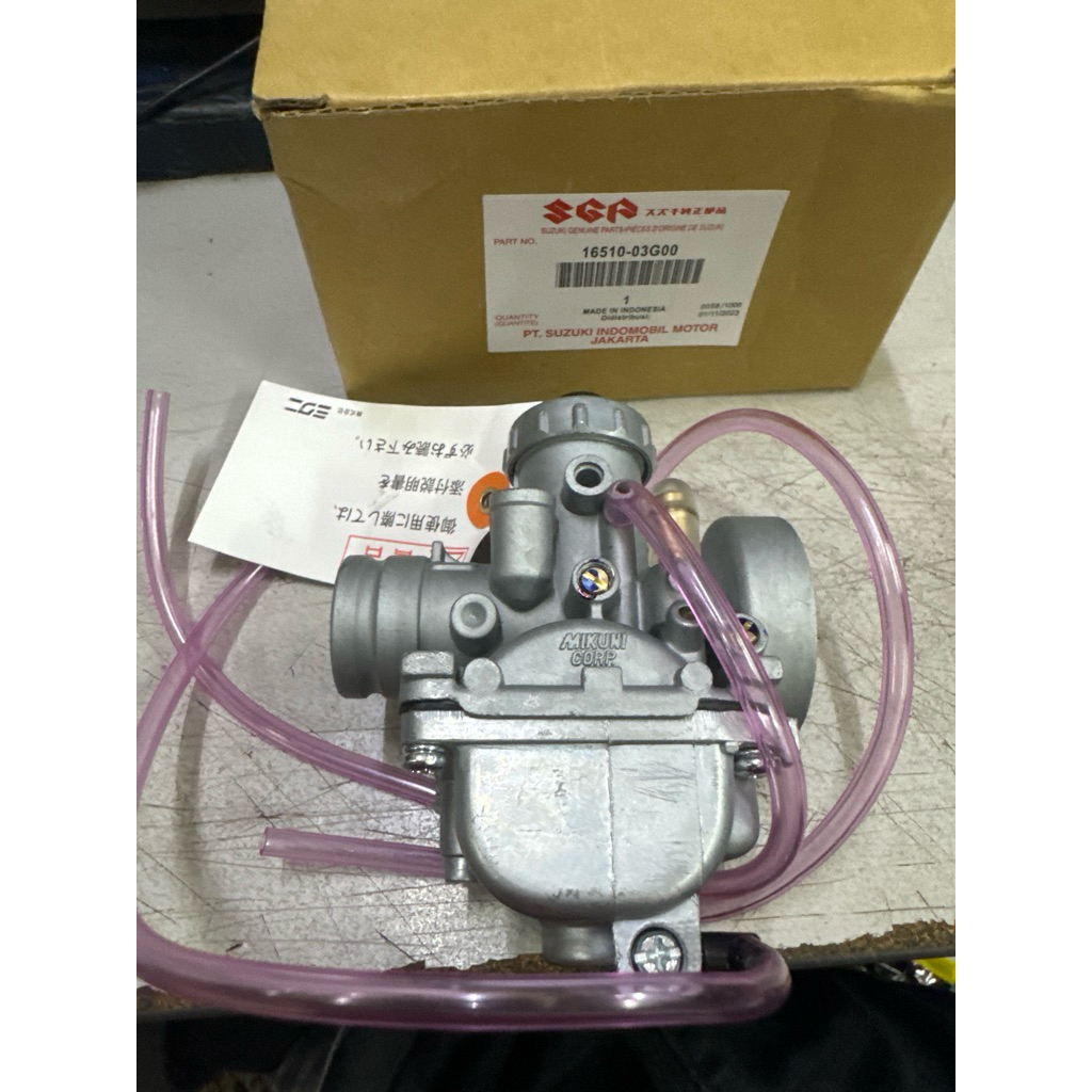 ORIGINAL MIKUNI SUZUKI RGV 120 RGV120 CARBURETOR CARBURATOR Japan RG-V ...