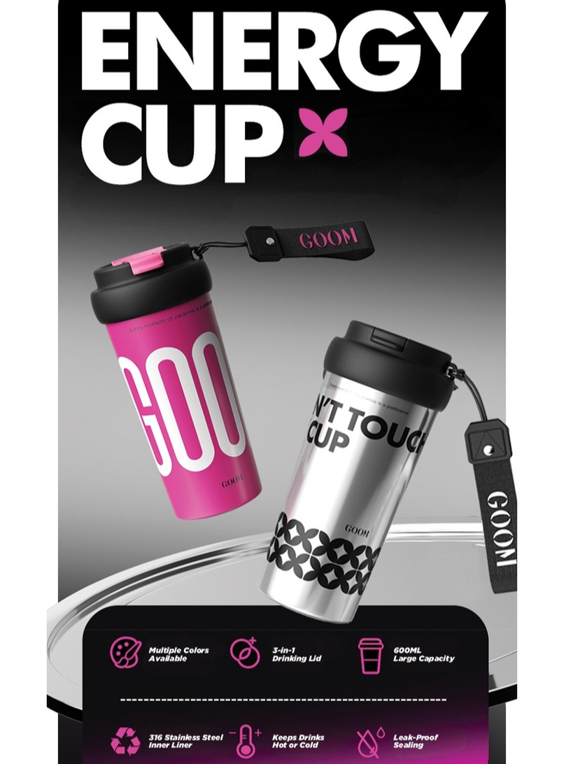 GOOM Energy Series Tumbler (600ml) | Shopee Malaysia