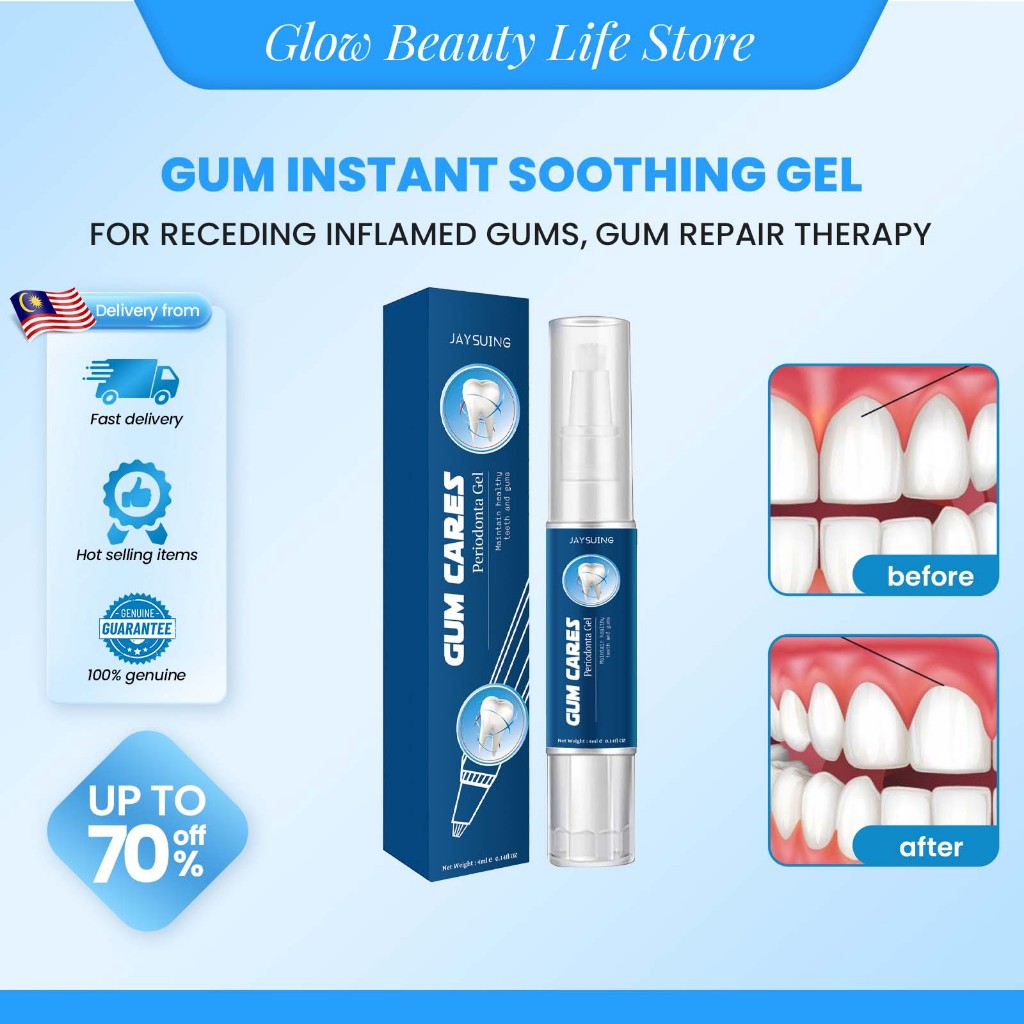 Gum Instant Soothing Gel Receding Gums Treatment Instant Gum Soothing ...