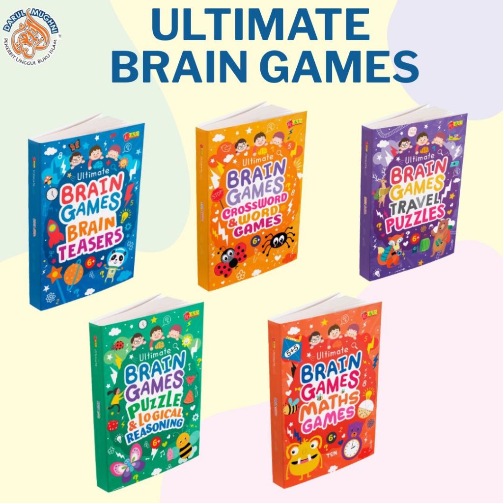Book - Ultimate Brain Games - Kids Activity Book - Learning Book ...