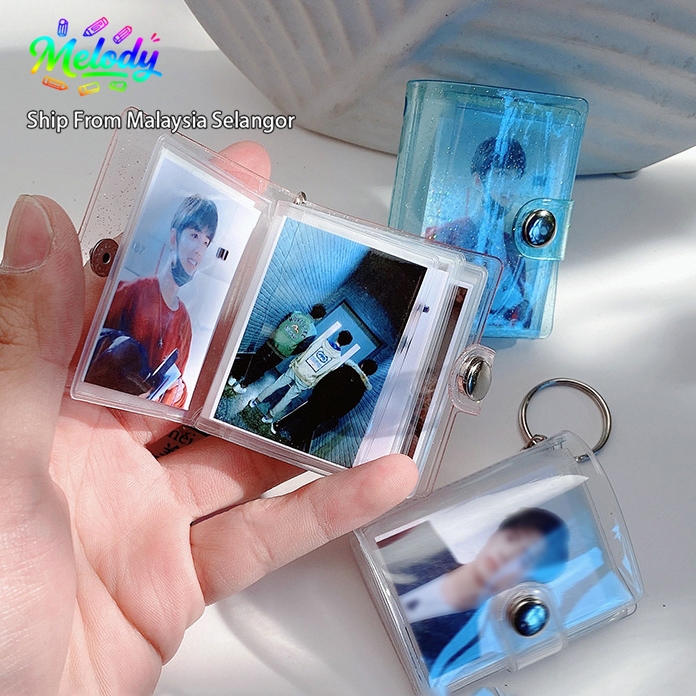 2-inch Mini Photo Album Keychain - Pocket Photo Holder for Photos ...