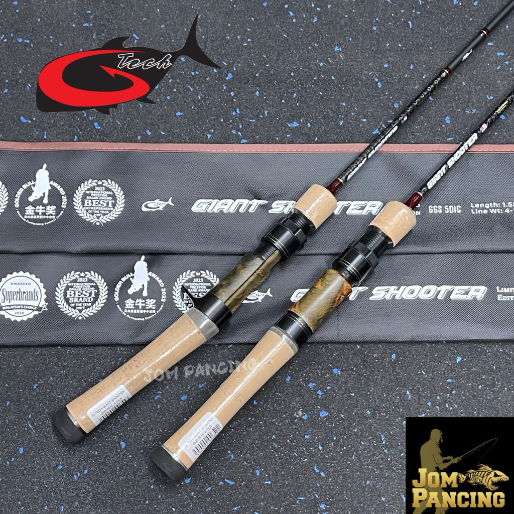 【Jom Pancing】GTECH GIANT SHOOTER SINGLE HAND SPINNING BC CASTING ...