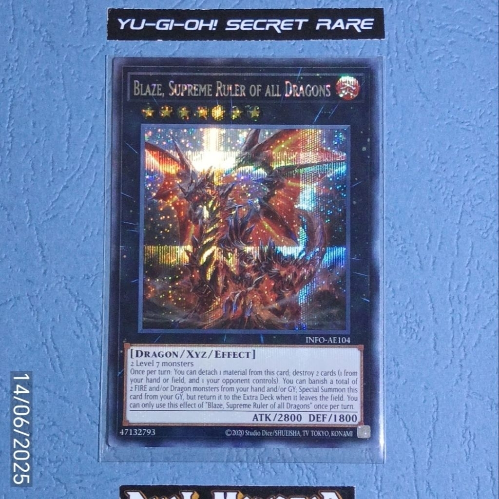 INFO-AE104 Blaze, Supreme Ruler of all Dragons (SER) | Shopee Malaysia