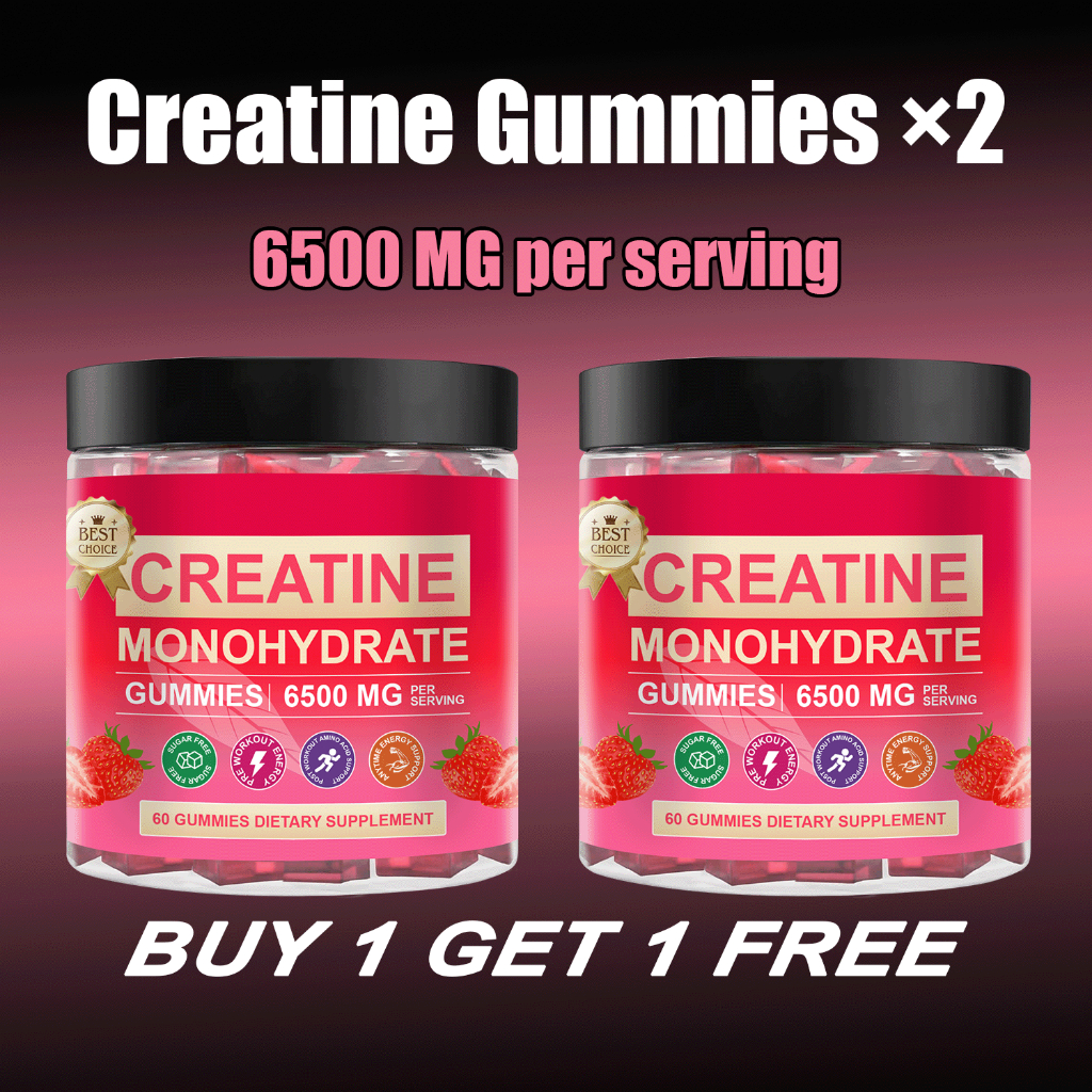 Ozmolts Monohydrate Creatine Gummies Enhance Muscle Energy Pre Workout ...