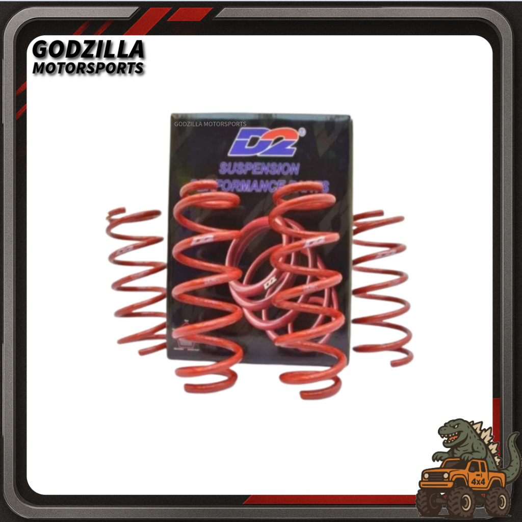 D2 Lowered Sport Spring Car Handling Lowered Spring S70 Vios Myvi Forte ...