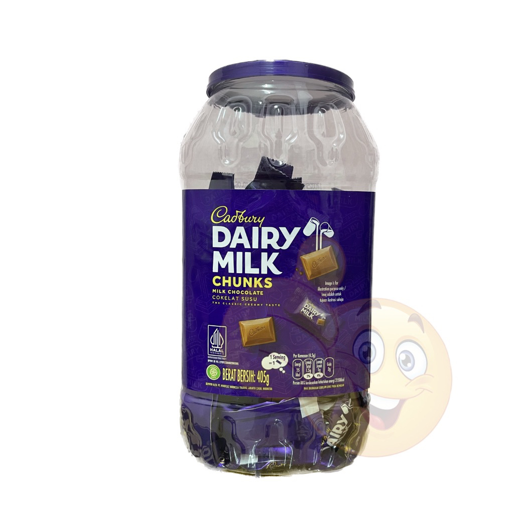 Cadbury Dairy Milk Chocolate Neap Jar 382g | Shopee Malaysia