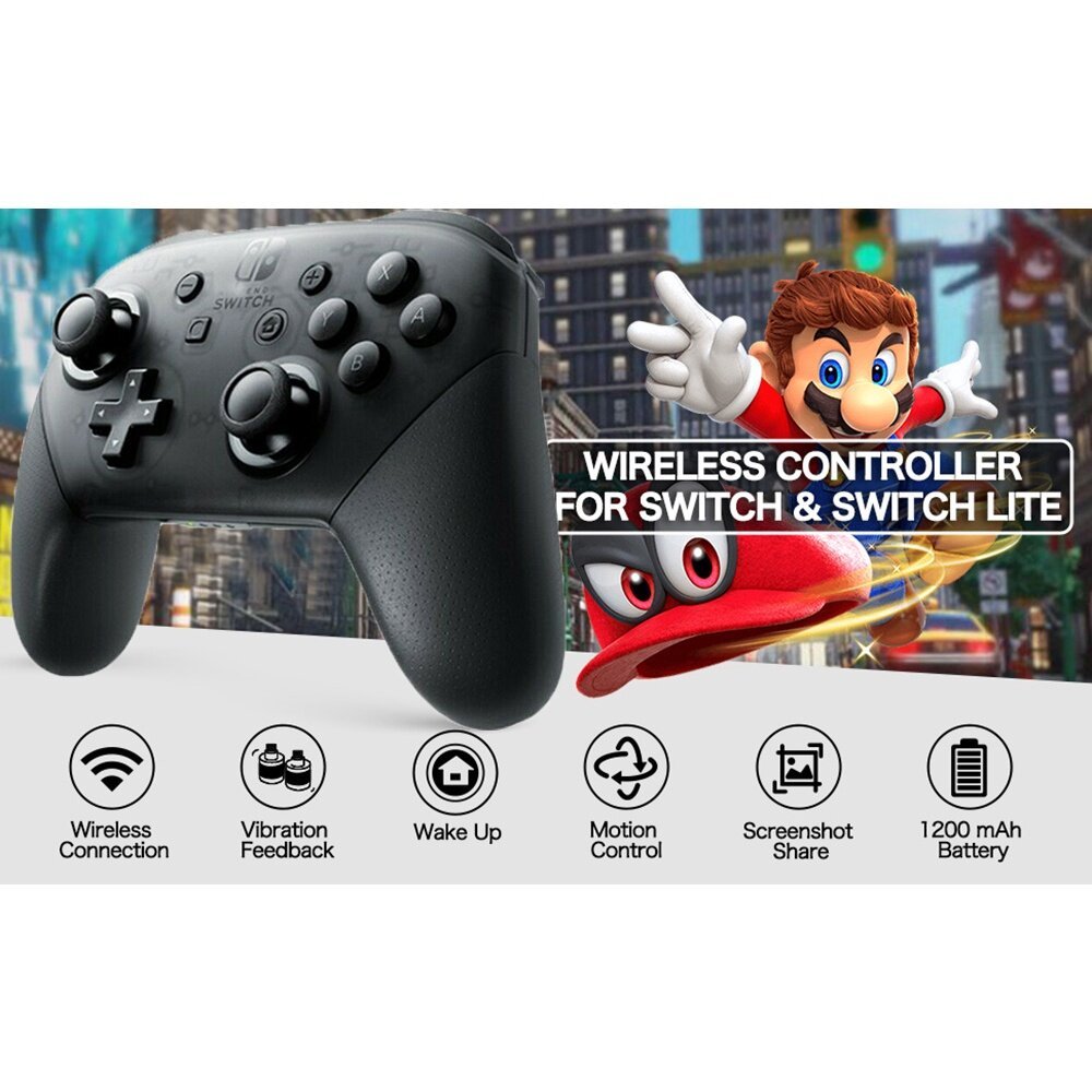 Nintendo Switch Pro Controller Wireless Controller Bluetooth Gamepad ...