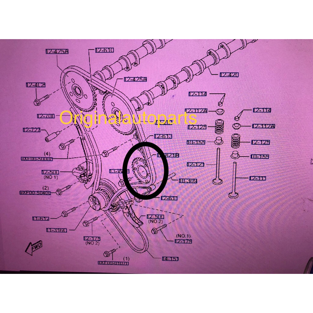 Ford Ranger T6 3.2 Fuel Injection Pump Pulley Gear(Thailand). | Shopee ...