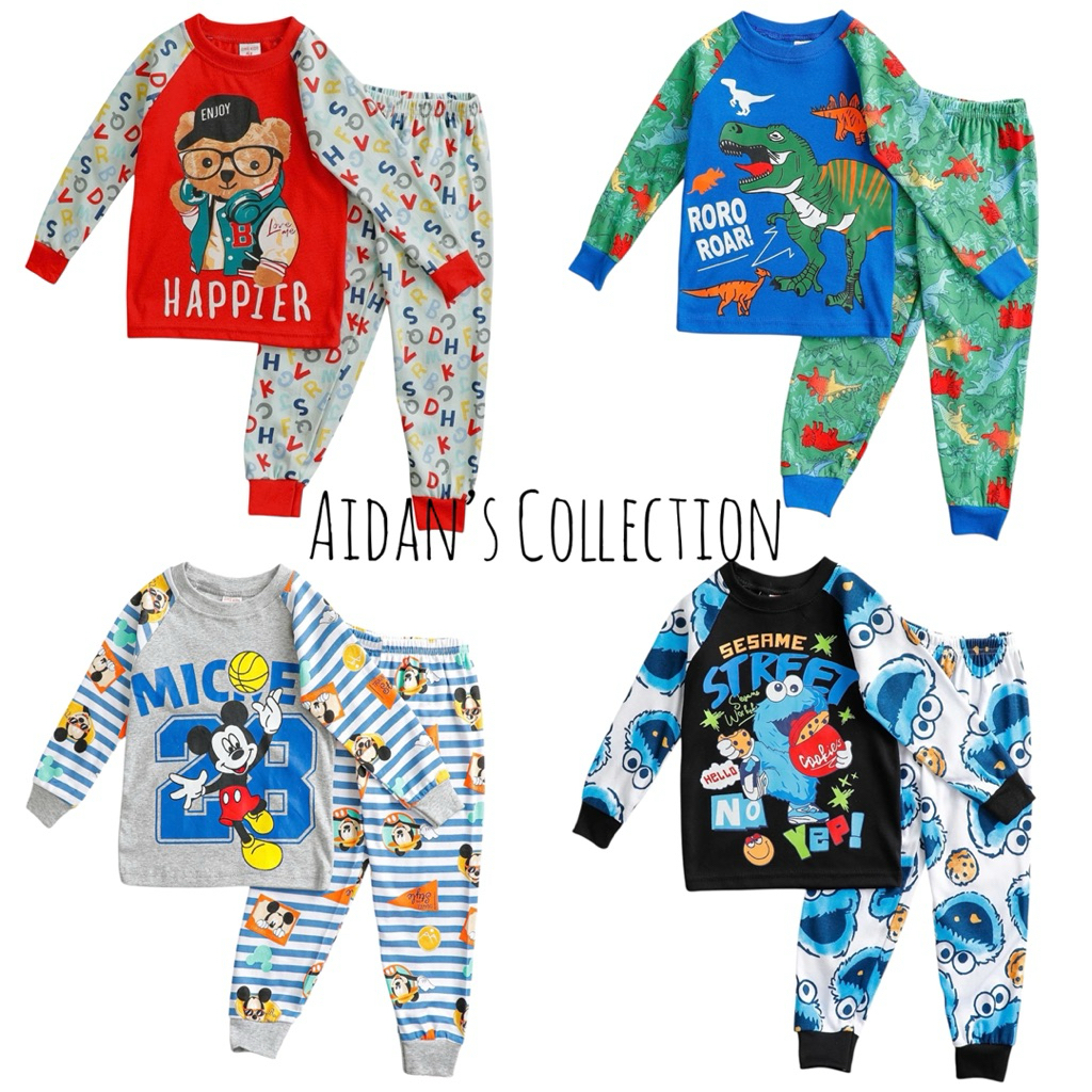 Pyjamas Kid’s Gym’s Kid @ Jumping Beans / Baju Tidur Kanak-Kanak Lelaki ...