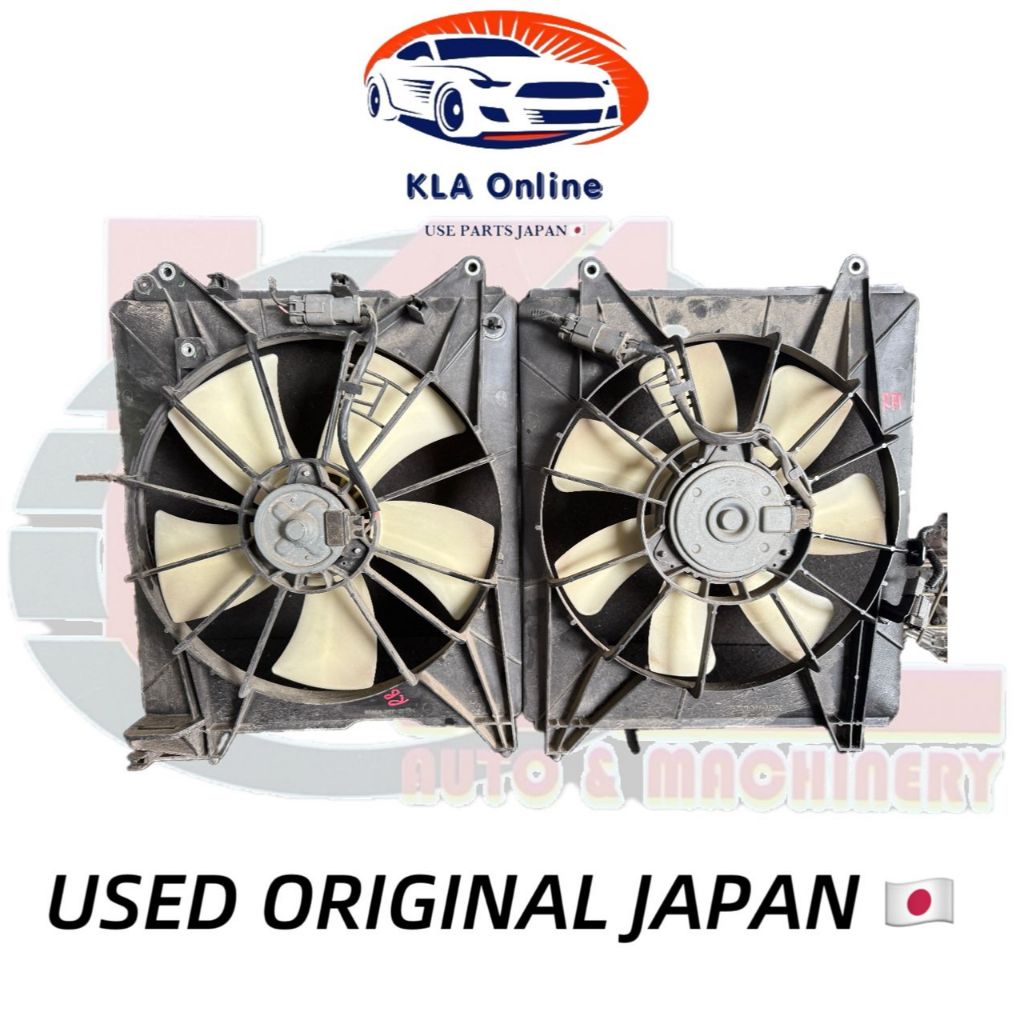 502.HONDA ODYSSEY RB1 RB2 RADIATOR FAN/AIRCOND CONDENSER FAN/AUTO FAN ...