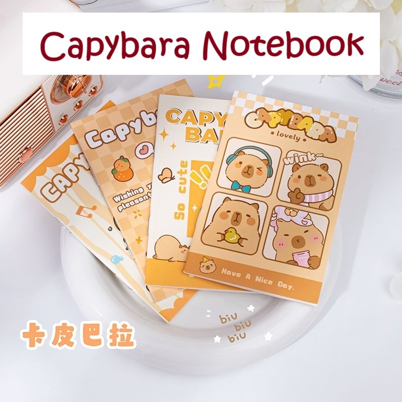 Capybar Notebook Capybara Stationery | Shopee Malaysia