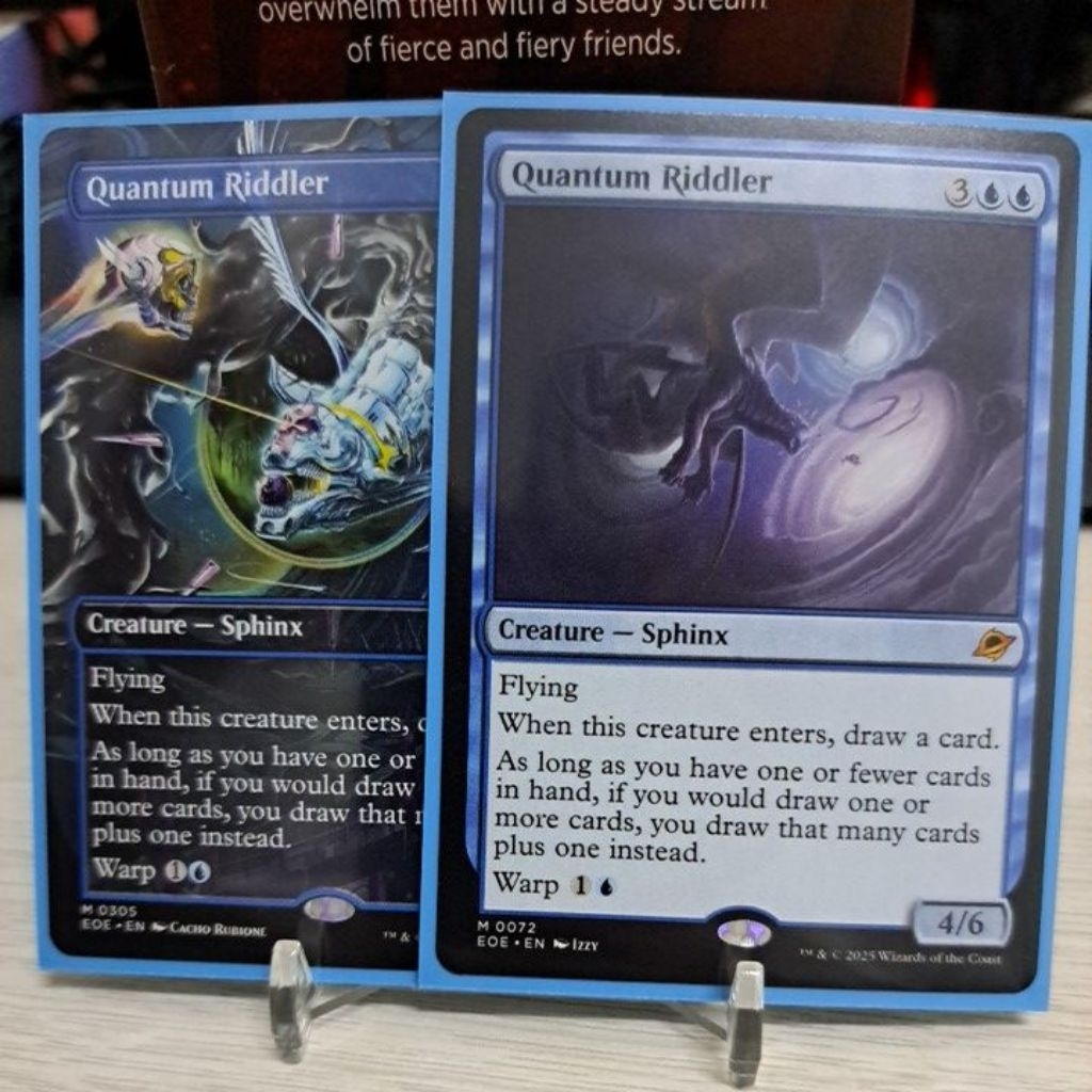 MTG Quantum Riddler (EOE)(Mythic) | Shopee Malaysia