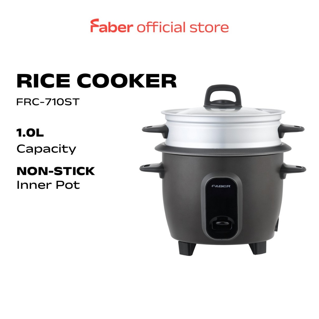 Faber TRA Rice Cooker (1.0L) FRC-710ST | Shopee Malaysia