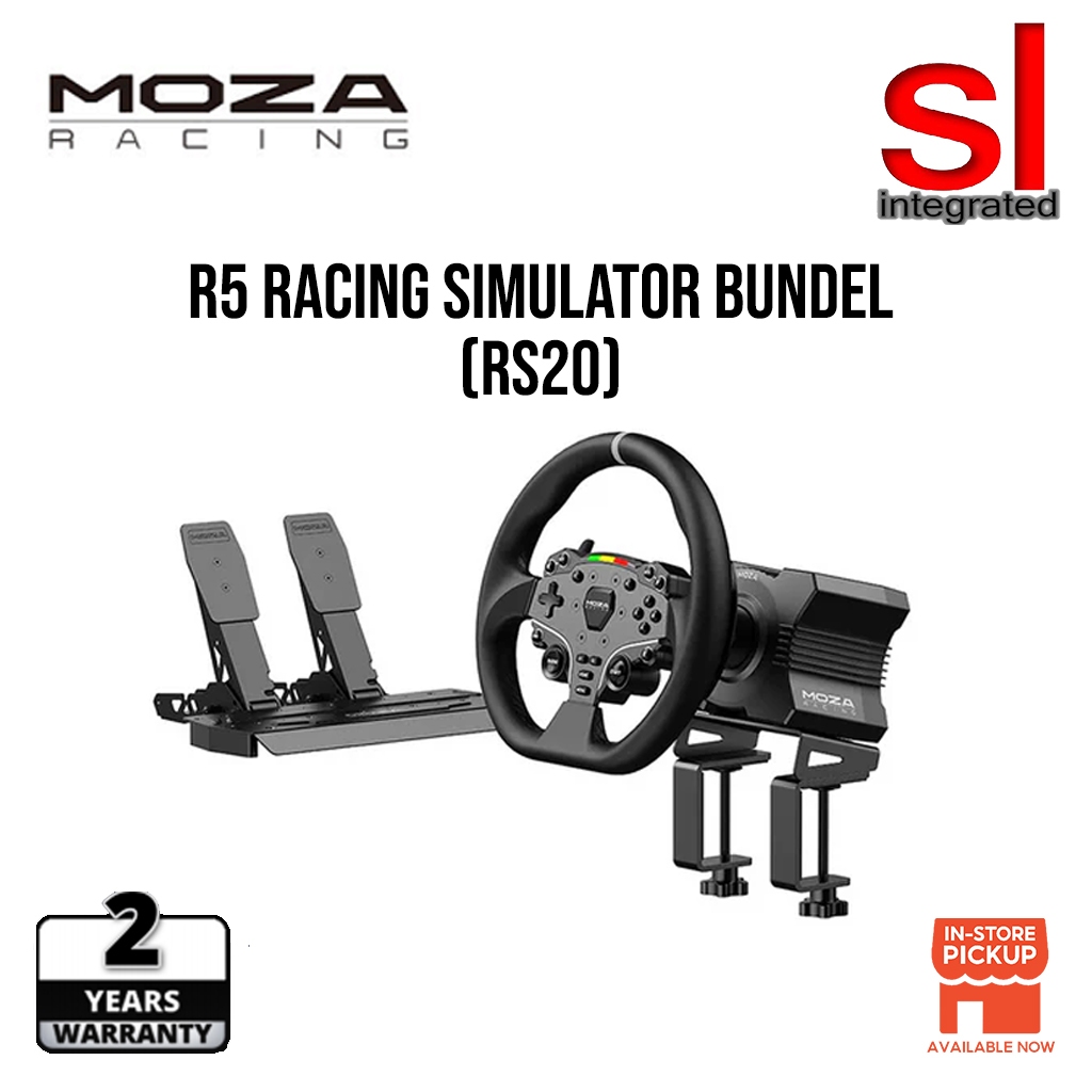 Moza Racing R5 All-in-One PC Gaming Racing Simulator -RS20 | Shopee ...
