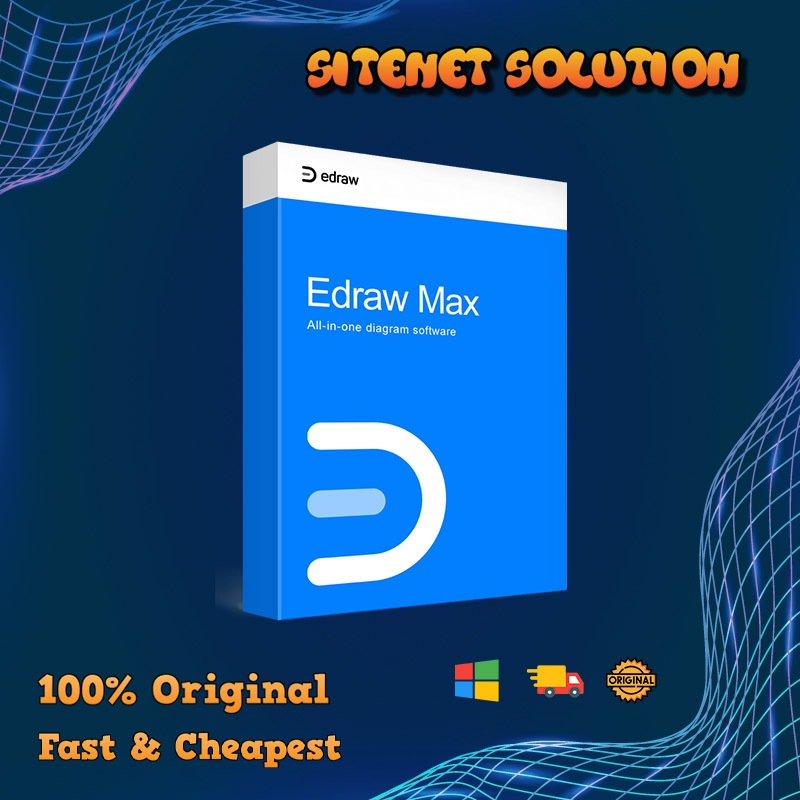 Edrawsoft Edraw Max v13 [Windows][Lifetime] | Shopee Malaysia