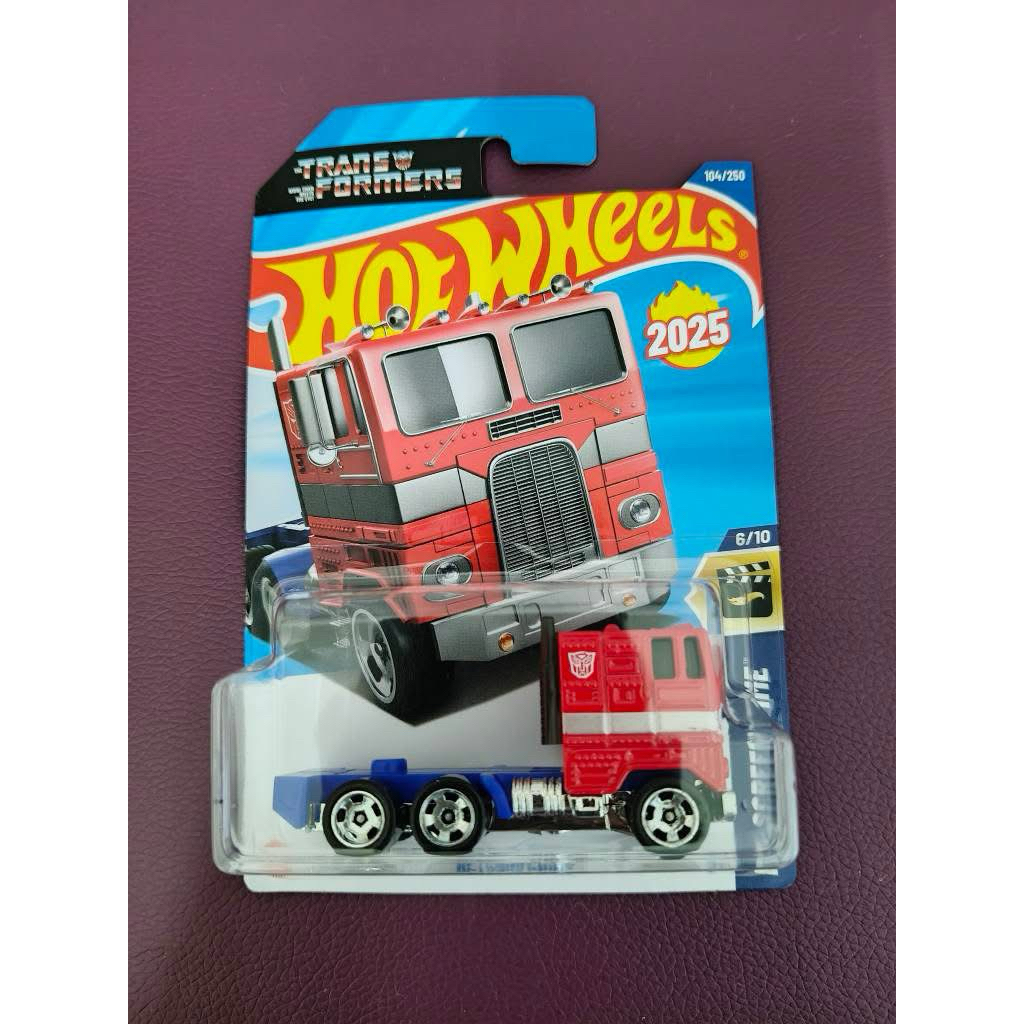 Hot Wheels - Optimus Prime - Transformers - Édition 2025! (Neu und