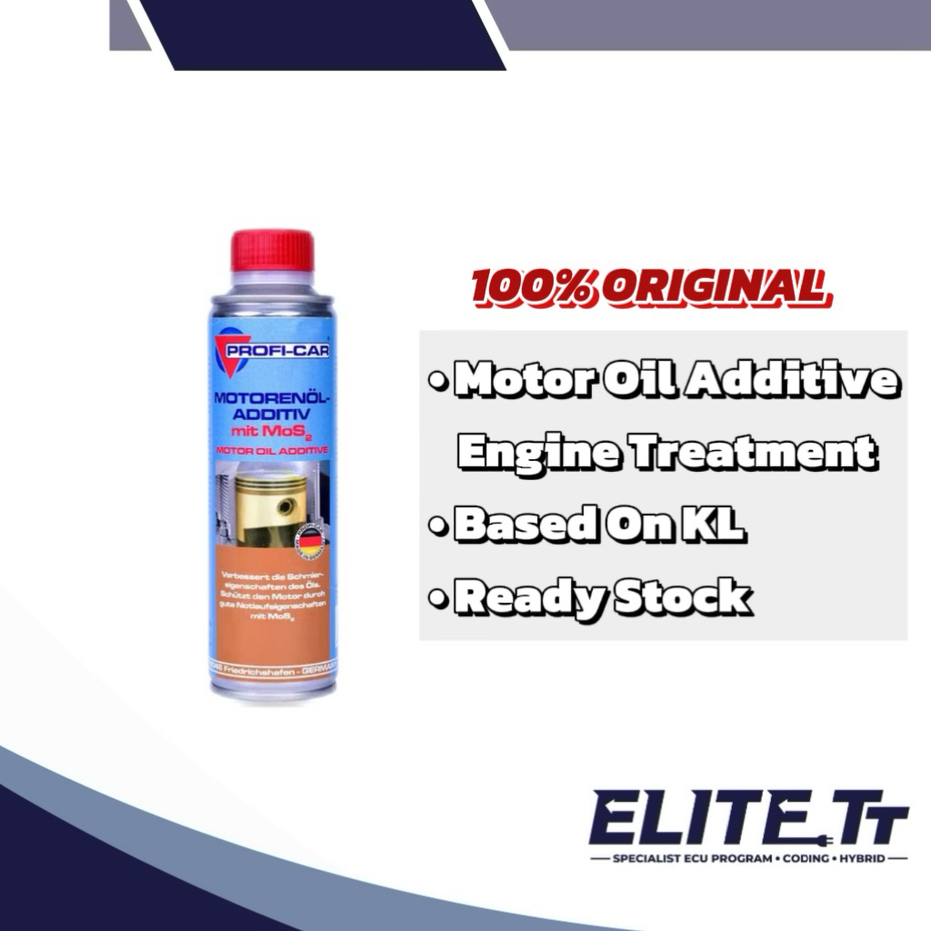 PROFI-CAR Mos2 Motor Oil Additive (250ml) Engine Treatment | Shopee ...