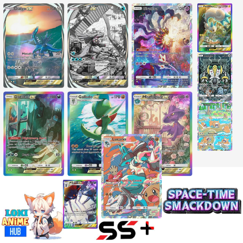 (EN) Pocket tcg Gred SS+ Space Time Showdown Dialga Palkia