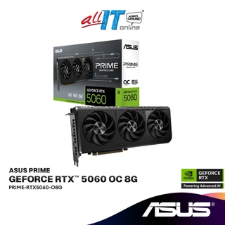 ASUS PRIME GeForce RTX 5060 8GB GDDR7 OC GRAPHICS CARD | PRIME-RTX5060-O8G