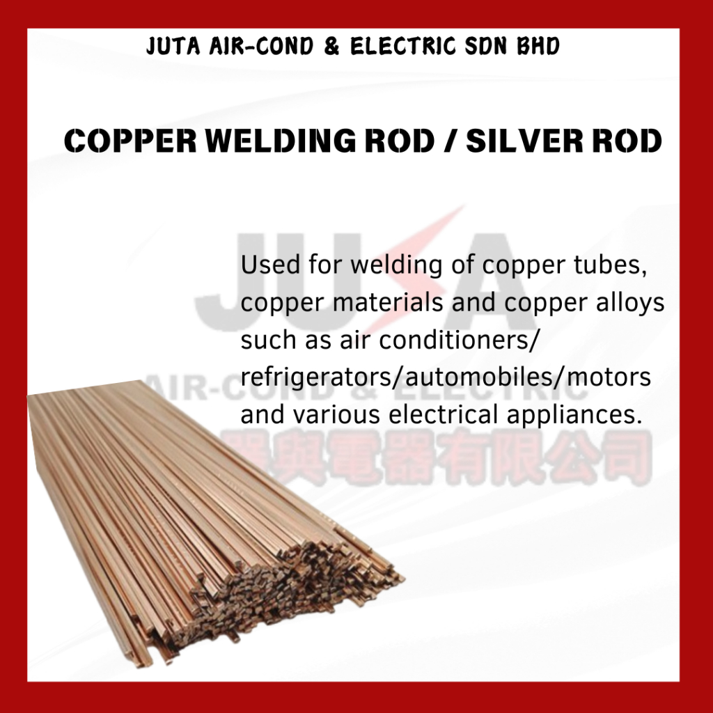 Copper Brazing Welding Rod / Silver Rod- Aircond Pipe / Air ...