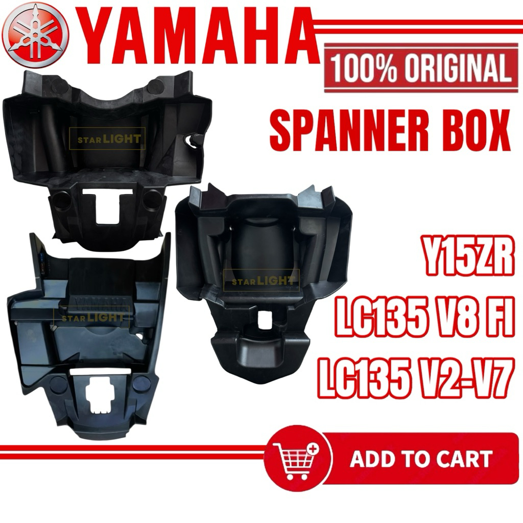 100% ORIGINAL YAMAHA LC135 LC135 V2-V7 LC135 V8 FI Y15 Y15Z Y15ZR ...