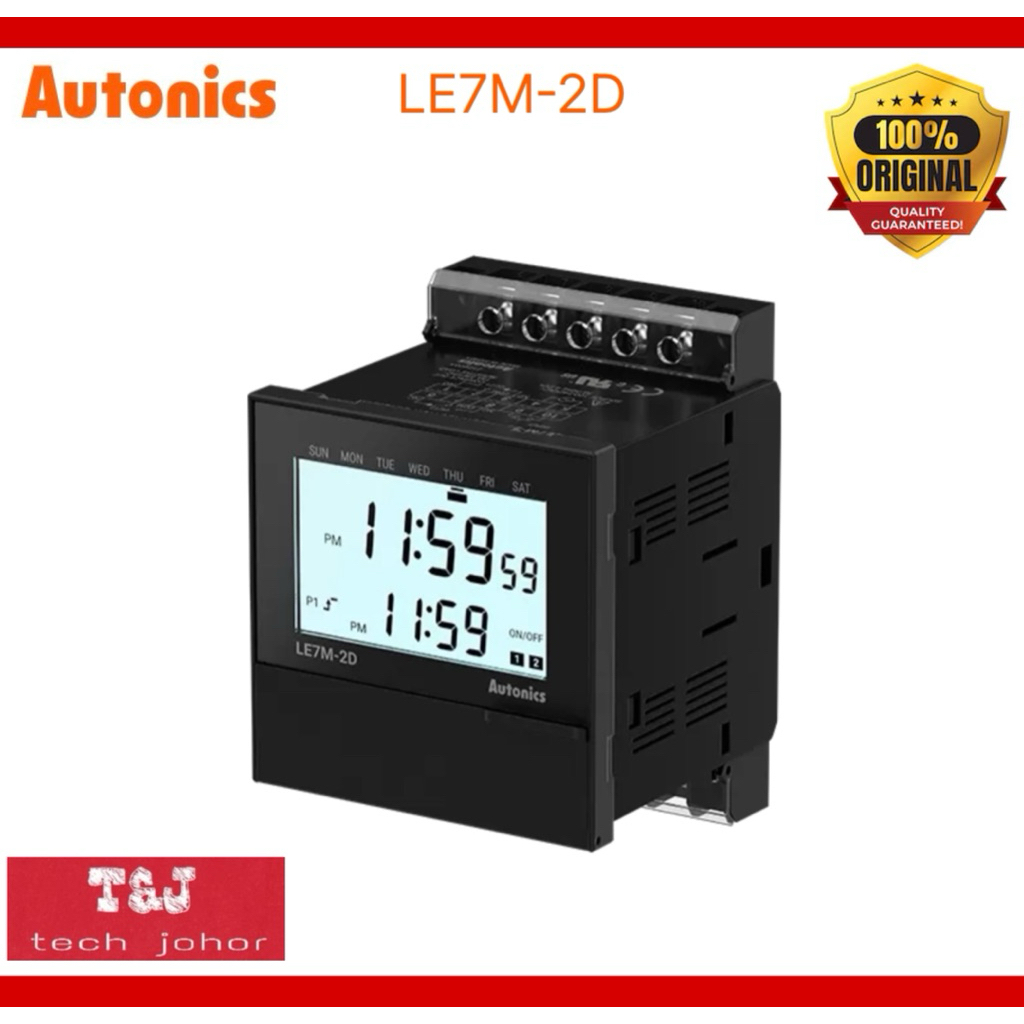Autonics Digital Week / Year Timers LE7M-2B LE7M-2D | Shopee Malaysia