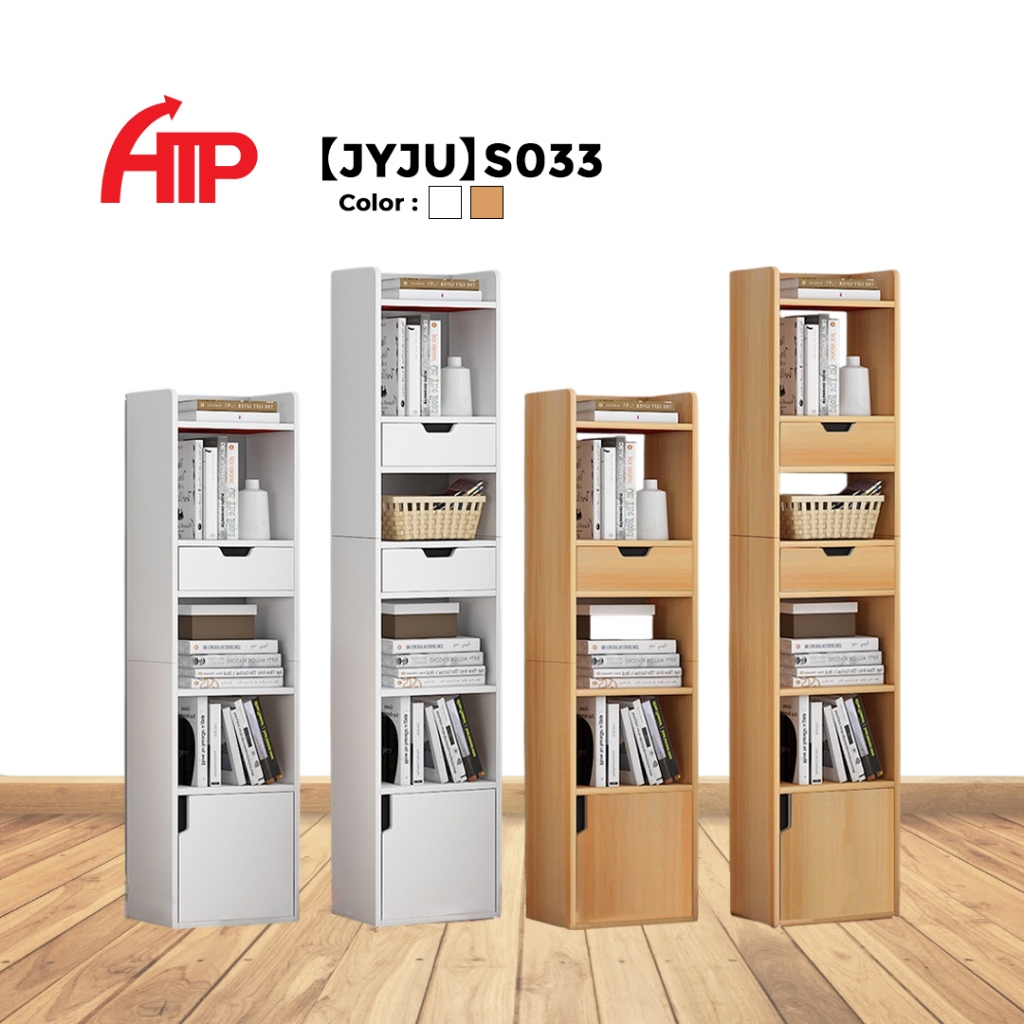 ATP Kabinet Ultra Narrow and Tall Bedside Storage Cabinet with Doors ...