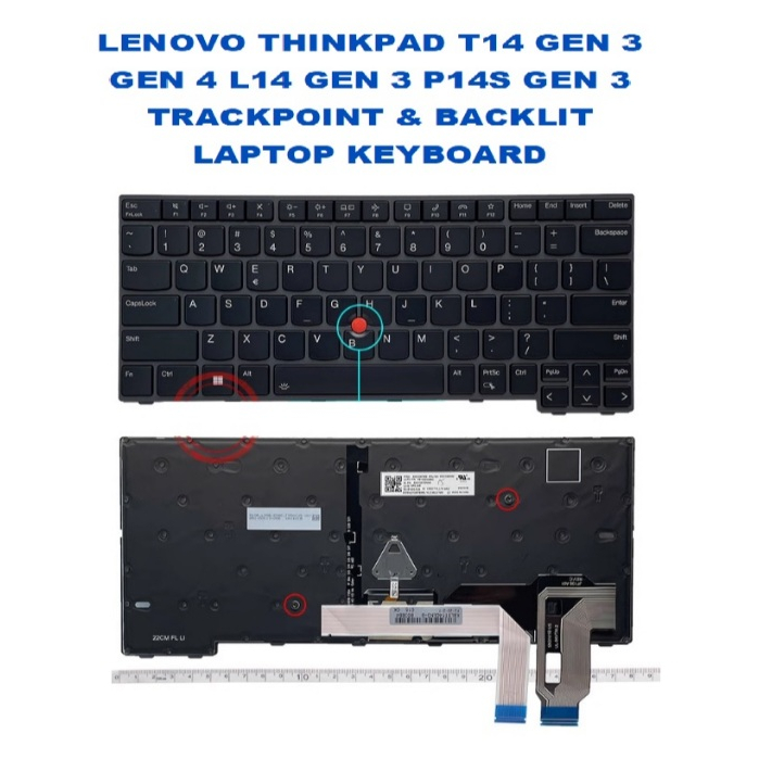 LENOVO THINKPAD T14 GEN 3 GEN 4 L14 GEN 3 P14S GEN 3 F10 PHONE ...