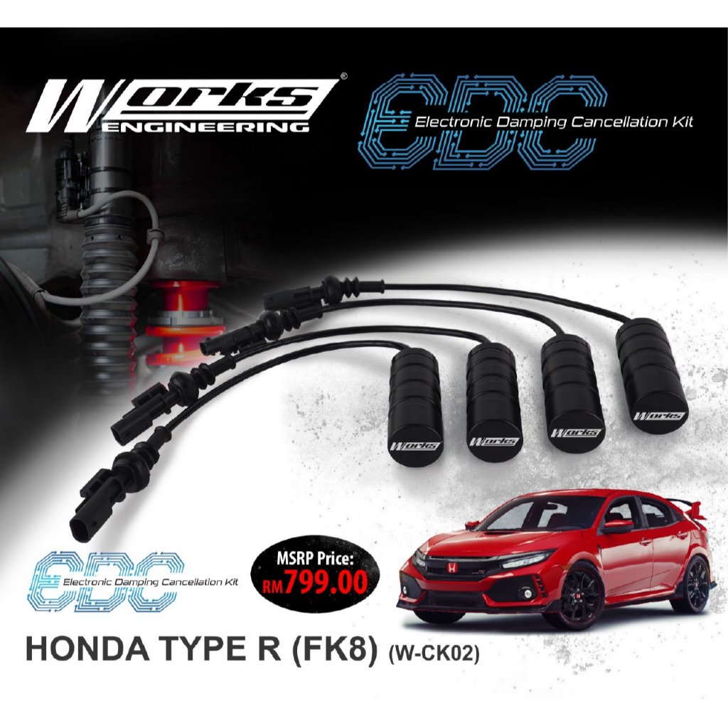 Curated visual reference: Visual Reference: Honda Fk8 Type R Works Engineering Electronic Damping Control Edc